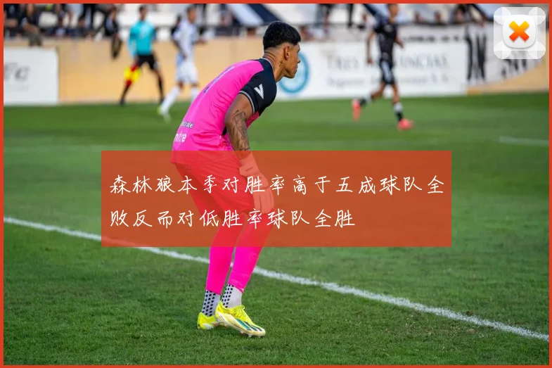 森林狼本季对胜率高于五成球队全败反而对低胜率球队全胜